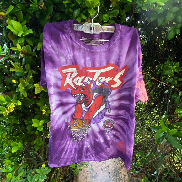 Mitchell & Ness Tops - Raptors Purple Tye Dye T shirt 💜🏀